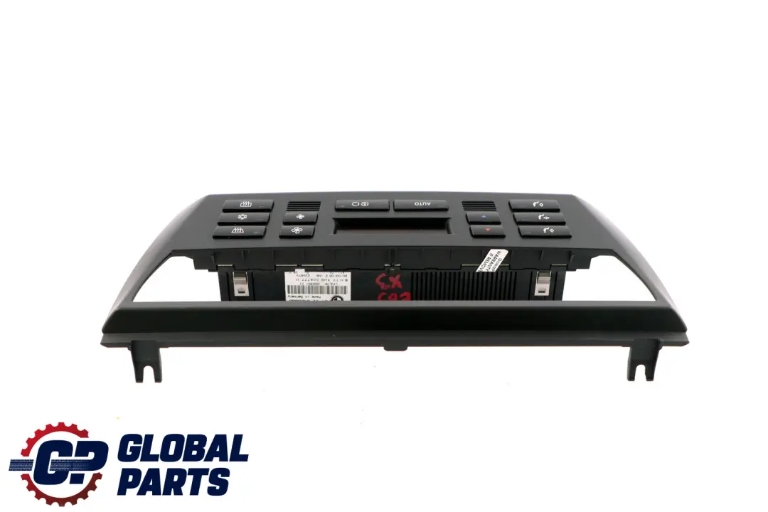 BMW X3 Series E83 Automatic Air Conditioning Climate Control Panel Black - SKU 3426630 - Part number 3417544