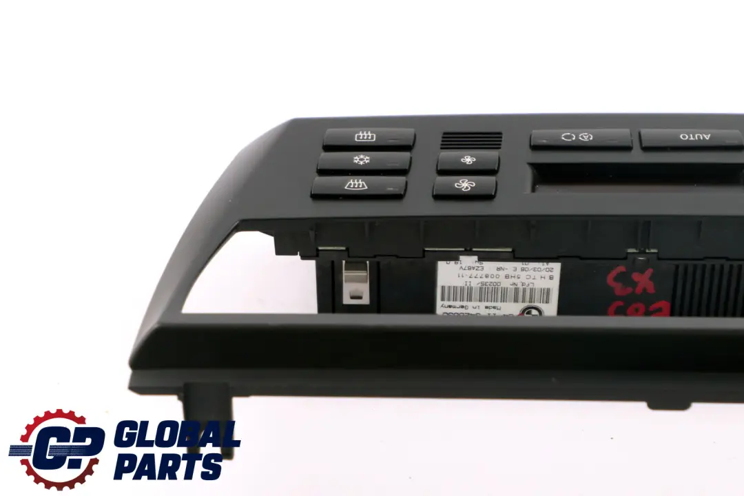 BMW X3 E83 Panneau De Commande De Climatisation Automatique Noir - SKU 3426630 - Numéro de pièce 3417544