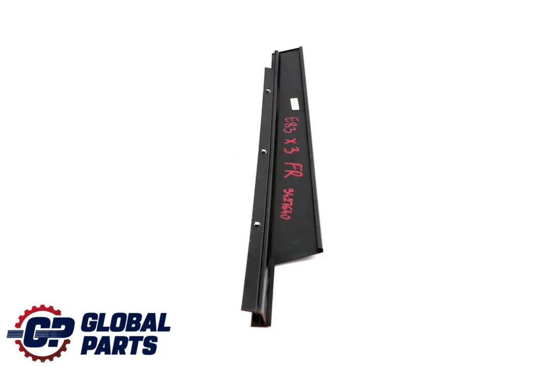 Apertura Cornice Finestrino B-Colonna Porta Ant. Dx Nero 34276 per BMW X3 E83 LCI con numero di parte 3427640 BMW X3 E83 LCI Apertura Cornice Finestrino B-Colonna Porta Ant. Dx Nero 34276 - SKU 3427640 - Numero di parte 3427640