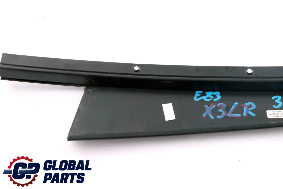 Apertura Cornice Finestrino B-S?ule Porta Posteriore SX Nero per BMW X3 E83 con numero di parte 51353427641 BMW X3 E83 Apertura Cornice Finestrino B-S?ule Porta Posteriore SX Nero - SKU 3427641 - Numero di parte 51353427641