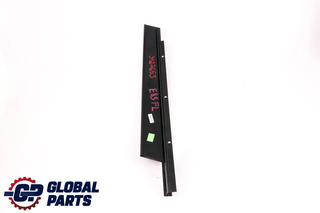 BMW X3 Series E83 LCi Front Left Finisher Window Frame B-pillar Door SCHWARZ - SKU 3427653 - Part number 51333427653