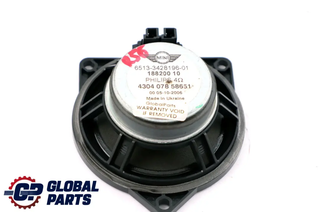 Altavoz De Gama Media Mini Cooper R55 R56 R57 LCI Sistema Audio Estéreo para con número de pieza 3428196 Altavoz De Gama Media Mini Cooper R55 R56 R57 LCI Sistema Audio Estéreo - SKU 3428196 - Número de pieza 3428196