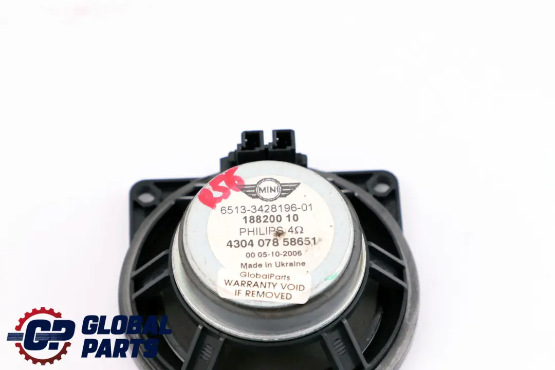 Haut Parleur Milieu Gamme Mini Cooper R55 R57 LCI Système Audio Stéréo pour à propos du numéro de pièce 3428196 Haut Parleur Milieu Gamme Mini Cooper R55 R57 LCI Système Audio Stéréo - SKU 3428196 - Numéro de pièce 3428196
