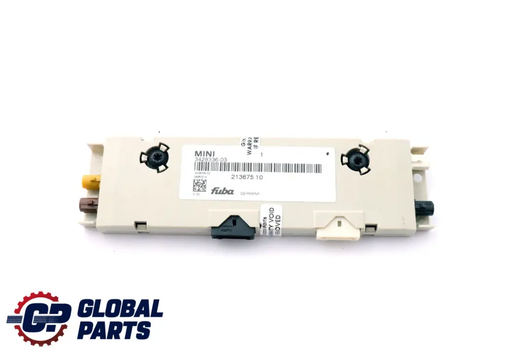 Antenna Amplifier Diversity Signal Booster to Mini Clubman Cooper R55 with Part number 3428336 Mini Clubman Cooper R55 Antenna Amplifier Diversity Signal Booster - SKU 3428336 - Part number 3428336