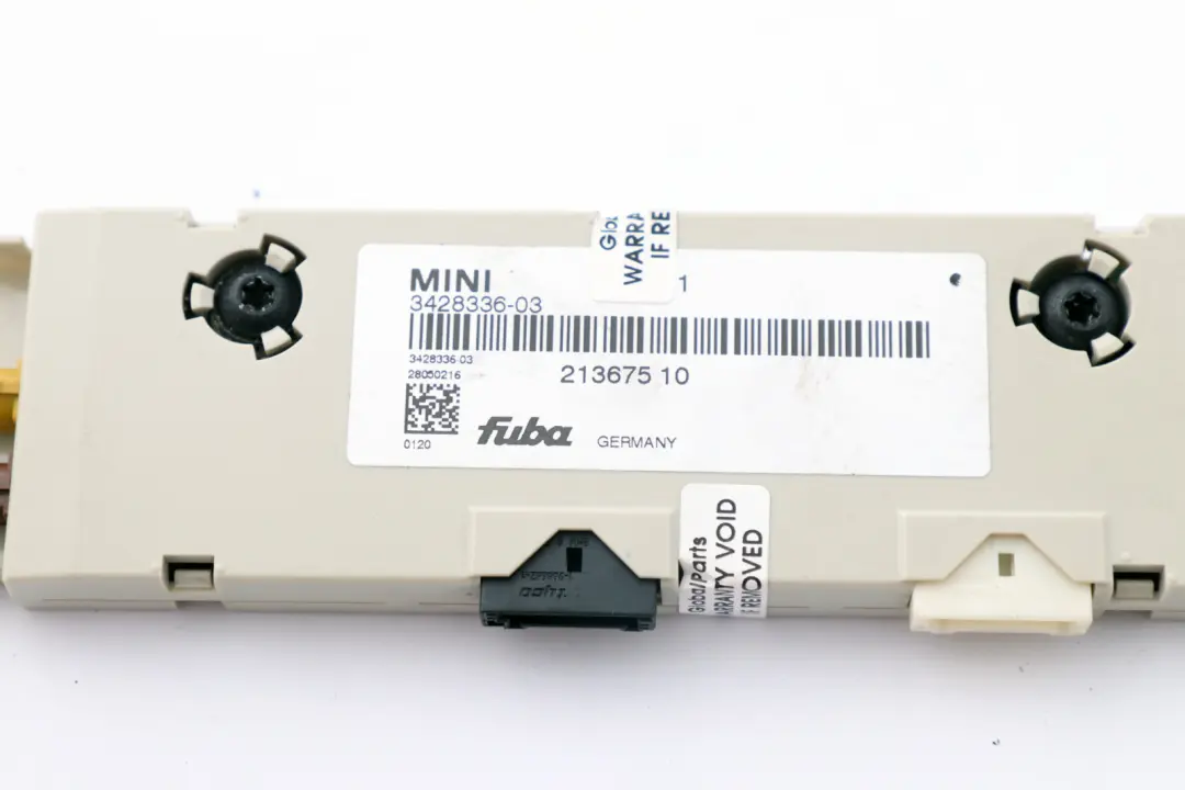 Antenna Amplifier Diversity Signal Booster to Mini Clubman Cooper R55 with Part number 3428336 Mini Clubman Cooper R55 Antenna Amplifier Diversity Signal Booster - SKU 3428336 - Part number 3428336