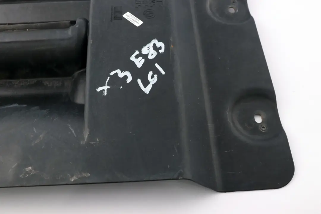 Unterboden Verkleidung Abdeckung für BMW X3 E83 LCI mit Teilenummer 3428583 BMW X3 E83 LCI Unterboden Verkleidung Abdeckung - SKU 3428583 - Teilenummer 3428583