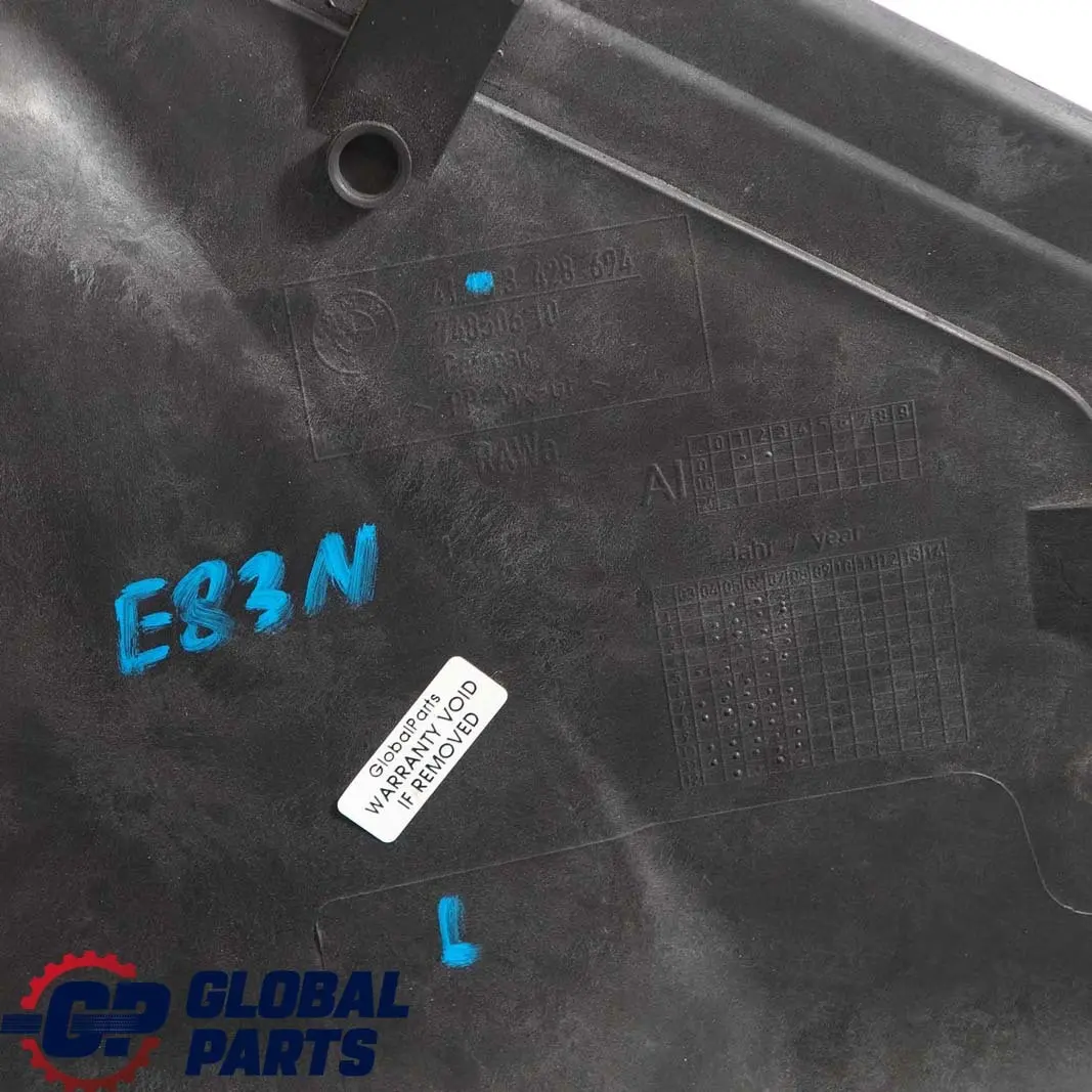 Porta Pannello Divisorio Vano Motore per BMW X3 E83 LCI Sx N/S con numero di parte 3428694 BMW X3 E83 LCI Sx N/S Porta Pannello Divisorio Vano Motore - SKU 3428694 - Numero di parte 3428694