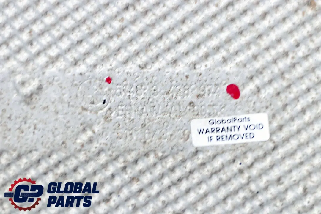 BMW X3 E83 M47N2 2.0d Aislamiento Térmico Túnel Tanque Tapa Placa - SKU 3428974 - Número de pieza 3428974