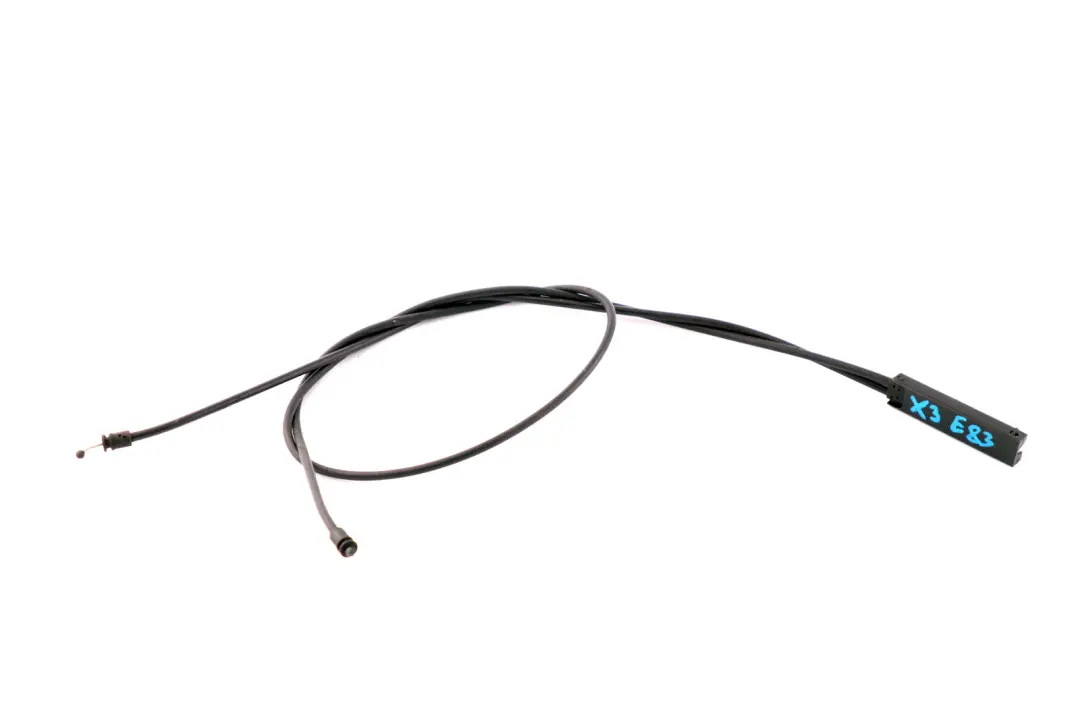 Meccanismo Cofano Bonnet Cavo Bowden Parte Anteriore per BMW X3 E83 con numero di parte 3434665 BMW X3 E83 Meccanismo Cofano Bonnet Cavo Bowden Parte Anteriore - SKU 3434665-1 - Numero di parte 3434665