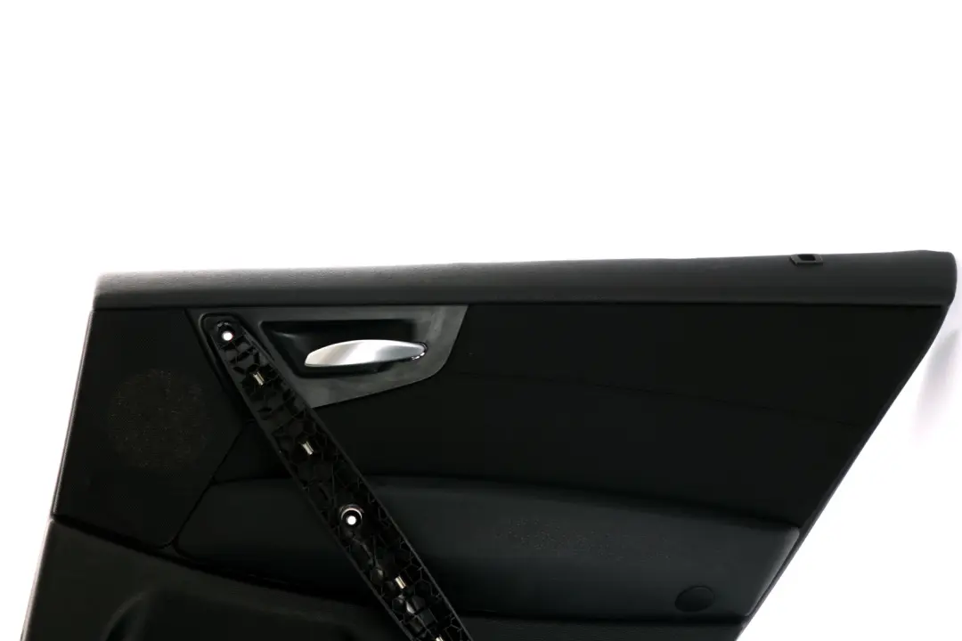 Garniture de carte de porte arriere droite en tissu noir pour BMW X3 E83 LCI à propos du numéro de pièce 3441872 BMW X3 E83 LCI Garniture de carte de porte arriere droite en tissu noir - SKU 3441872 - Numéro de pièce 3441872
