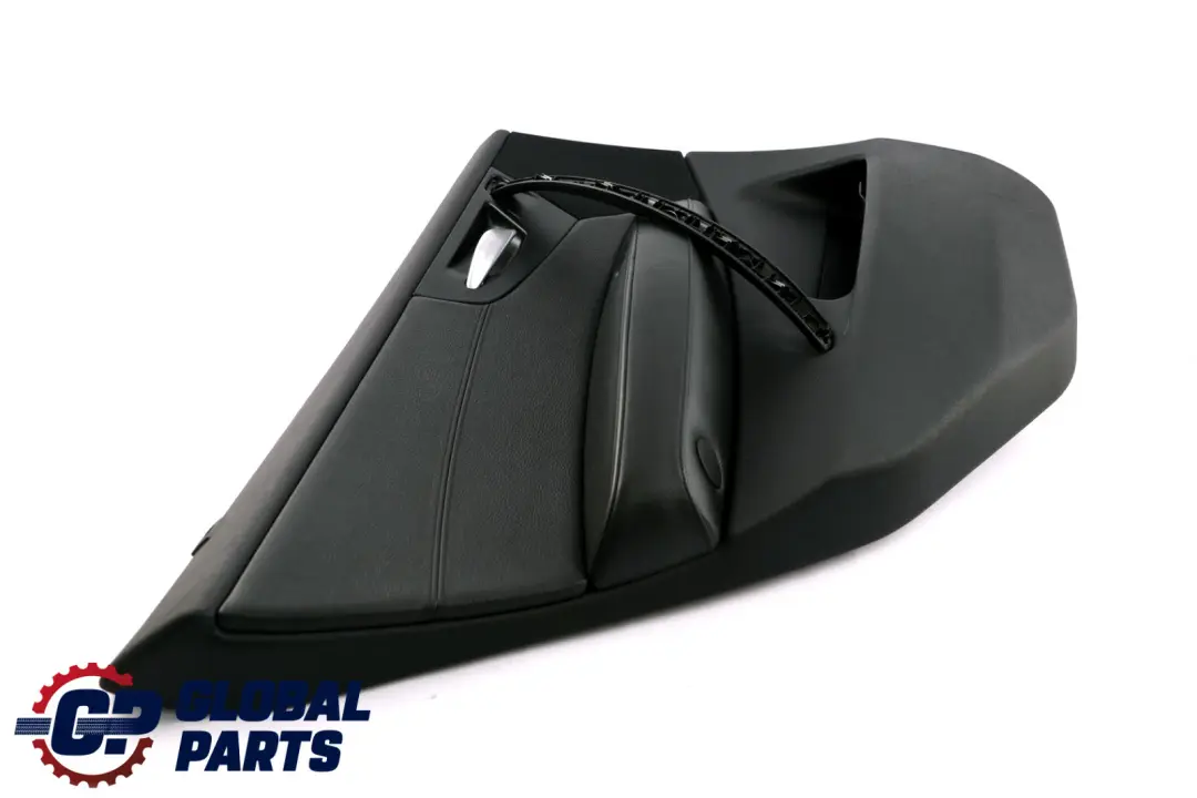 Left N/S Door Card Lining Trim Leather Black to BMW X3 Series E83 LCI Rear with Part number 3442073 BMW X3 Series E83 LCI Rear Left N/S Door Card Lining Trim Leather Black - SKU 3442073 - Part number 3442073
