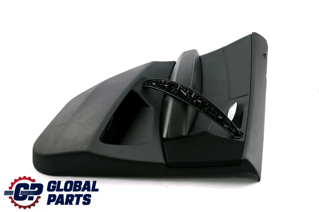Left N/S Door Card Lining Trim Leather Black to BMW X3 Series E83 LCI Rear with Part number 3442073 BMW X3 Series E83 LCI Rear Left N/S Door Card Lining Trim Leather Black - SKU 3442073 - Part number 3442073