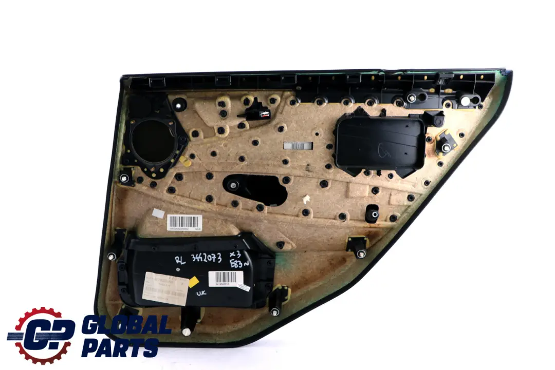 BMW X3 E83 LCI Boczek Drzwi Lewy Tył Czarny - SKU 3442073 - Numer Części 3442073