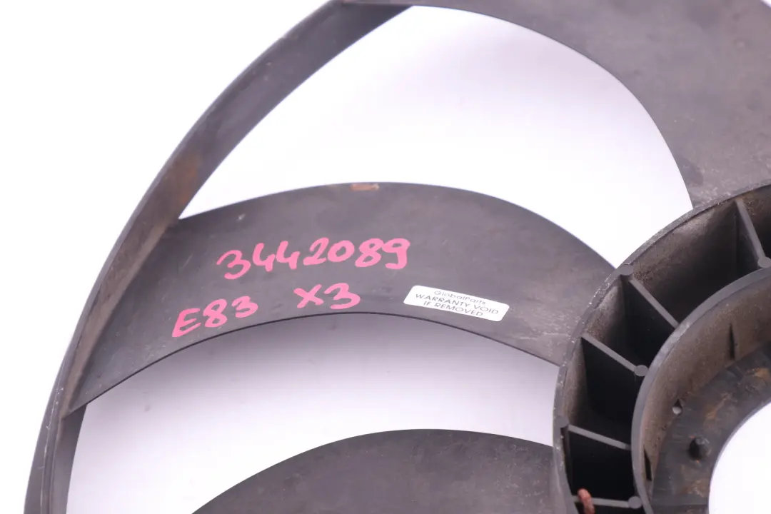 BMW X3 Series E83 E83N LCI Engine Cooling Radiator Fan Housing - SKU 3442089 - Part number 3442089