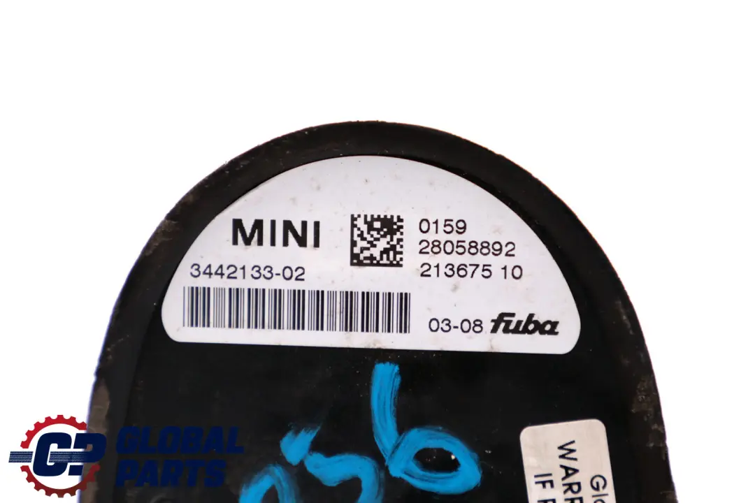 Aerial Roof Antenna Base Unit to BMW Mini Cooper One R55 R56 R57 with Part number 3442123 BMW Mini Cooper One R55 R56 R57 Aerial Roof Antenna Base Unit - SKU 3442133 - Part number 3442123