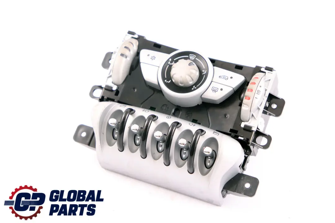 Interruptor Unidad Control Calefactor Aire Acondicionado para Mini Cooper R56 con número de pieza 3442594 Mini Cooper R56 Interruptor Unidad Control Calefactor Aire Acondicionado - SKU 3442594 - Número de pieza 3442594