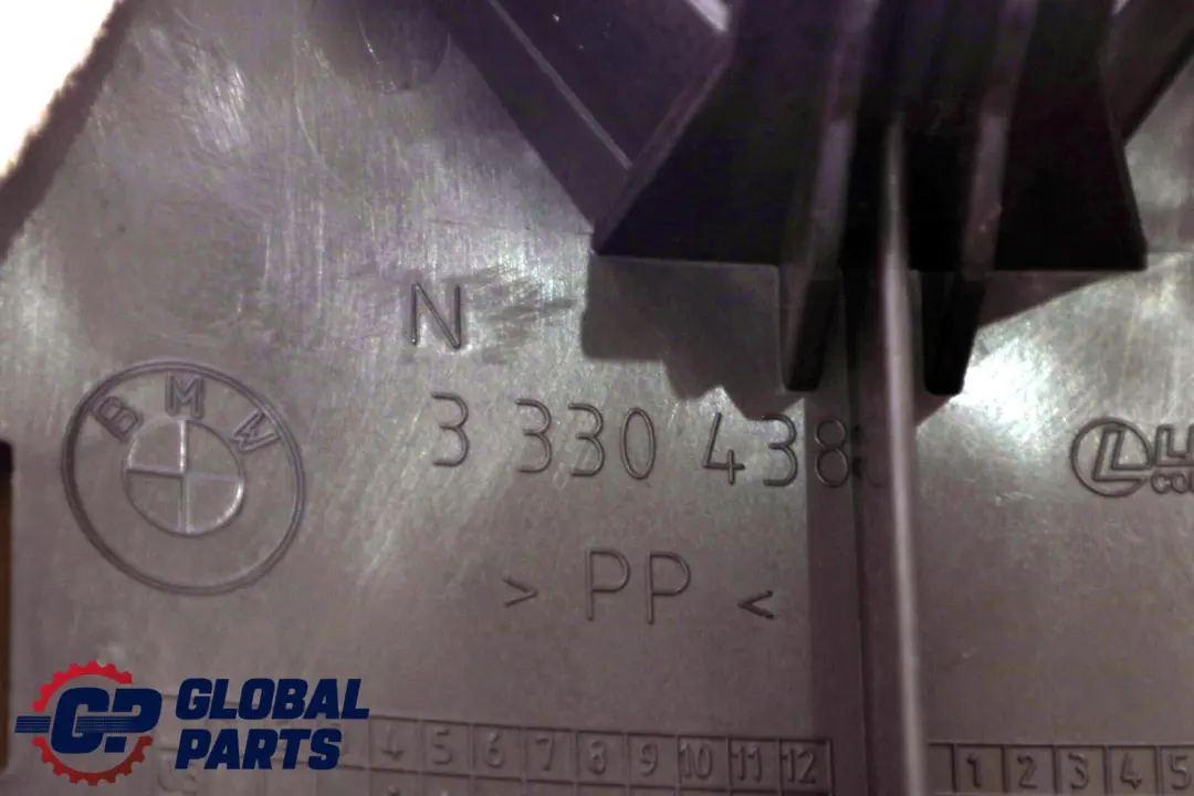 BMW X3 E83 LCI Asiento Trasero Derecho Panel Lateral Cuero Gris - SKU 3443212 - Número de pieza 3443212