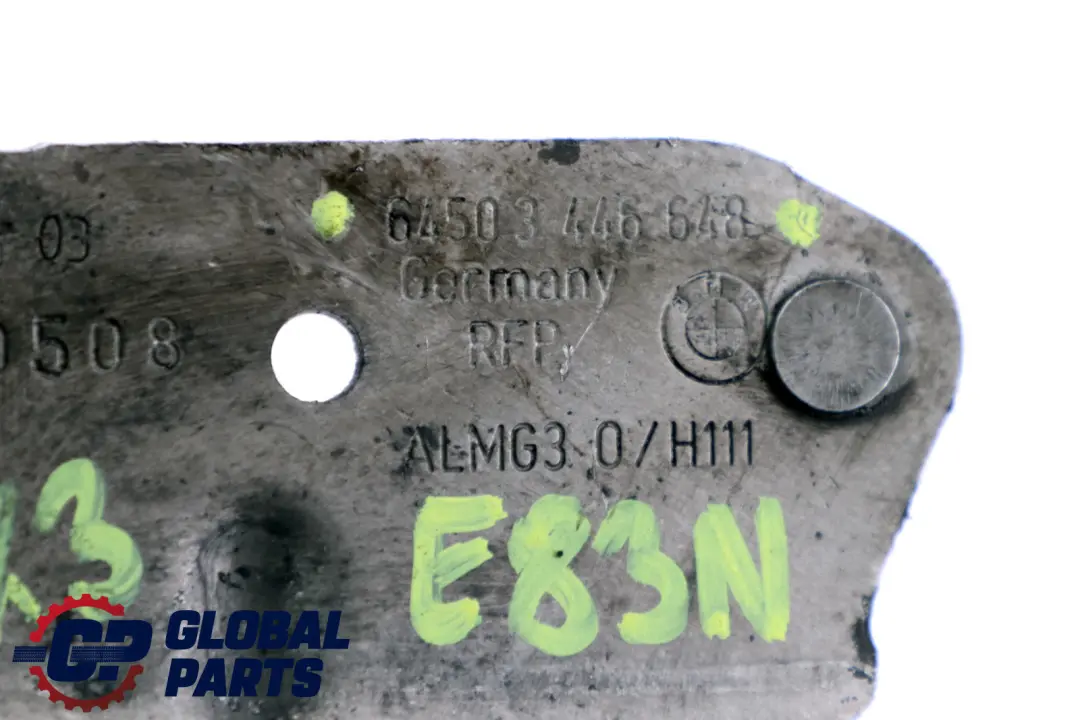 BMW X3 Series E83 LCI Compressor Bracket Tubing Support - SKU 3446648 - Part number 3446648