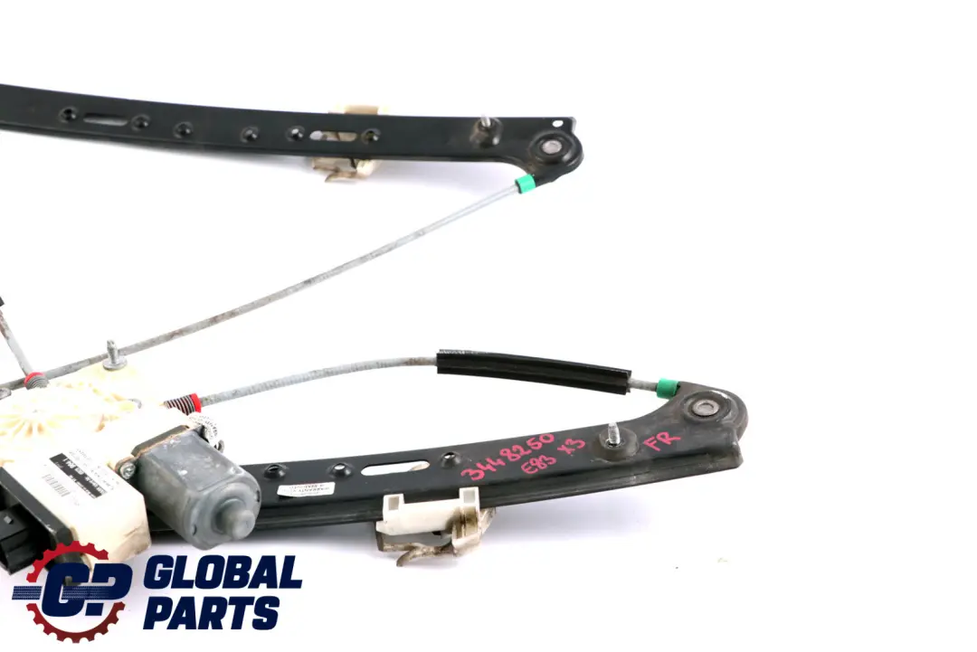 BMW X3 E83 Front Door Window Lifter Regulator Motor Right O/S - SKU 3448250 - Part number 3448250