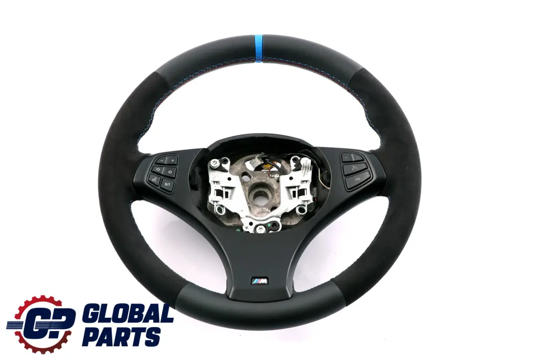 BMW X3 Series E83 NEW Black Leather / Alcantara M Sport Steering Wheel M-threads - SKU 3448451 - Part number 3448451