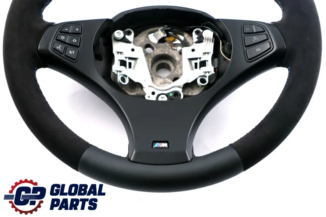 BMW X3 Series E83 NEW Black Leather / Alcantara M Sport Steering Wheel M-threads - SKU 3448451 - Part number 3448451