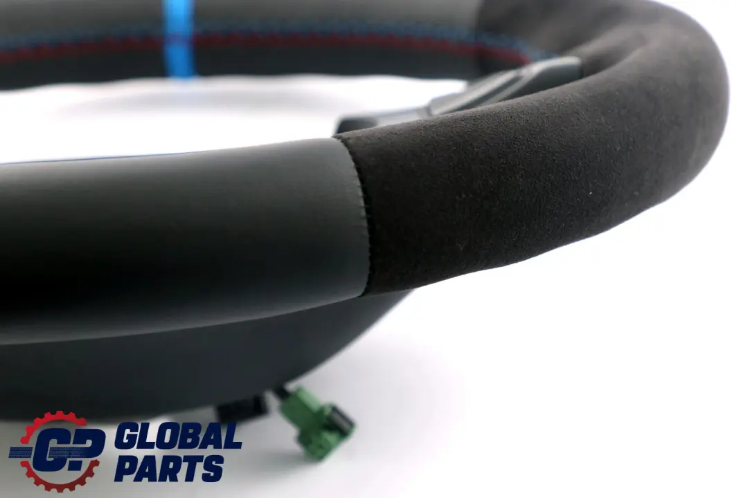 BMW X3 Series E83 NEW Black Leather / Alcantara M Sport Steering Wheel M-threads - SKU 3448451 - Part number 3448451