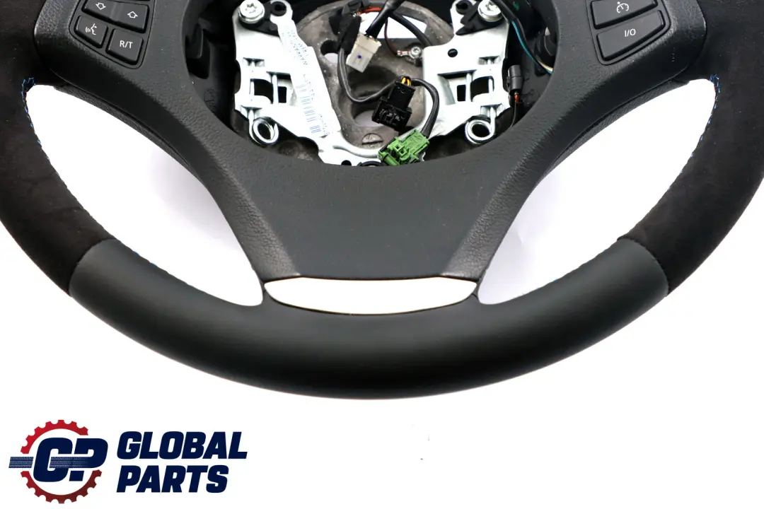 BMW X3 E83 LCI NEW Black Leather / Alcantara Sport Steering Wheel M-tricoloured - SKU 3448457-1 - Part number 3448457