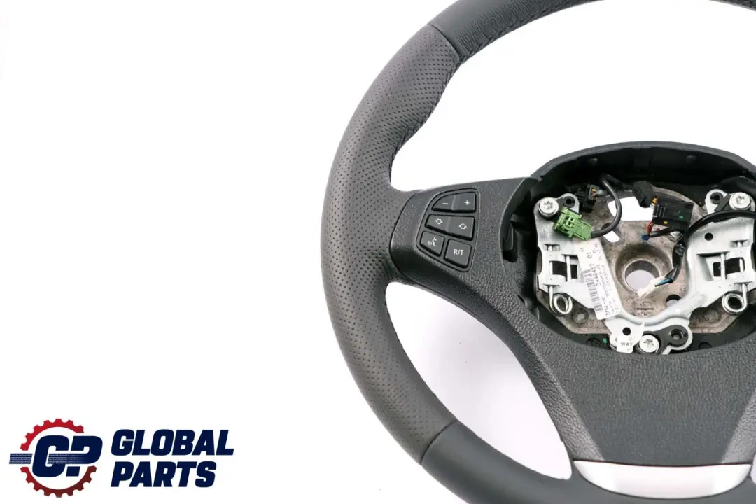 NEU Schwarzes Leder Sport Lenkrad Schwarzes Gewinde BMW X3 E83 LCI - SKU 3448457-3 - Teilenummer 3448457