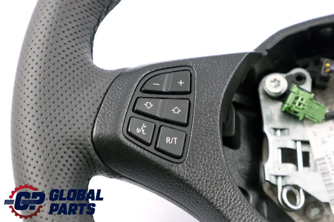 NEU Schwarzes Leder Sport Lenkrad Schwarzes Gewinde für BMW X3 E83 LCI mit Teilenummer 3448457 BMW X3 E83 LCI NEU Schwarzes Leder Sport Lenkrad Schwarzes Gewinde - SKU 3448457-3 - Teilenummer 3448457