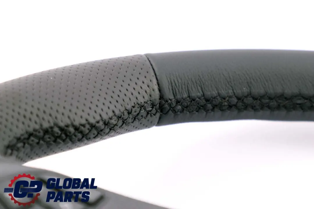 NEU Schwarzes Leder Sport Lenkrad Schwarzes Gewinde BMW X3 E83 LCI - SKU 3448457-3 - Teilenummer 3448457