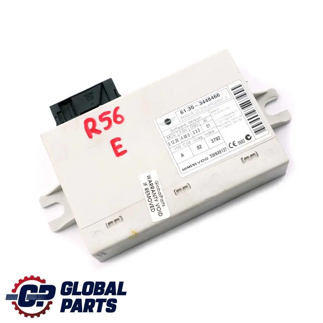 Mini Cooper R55 R56 Steuergerät Modul Passiv Go - SKU 3448466 - Teilenummer 3448466