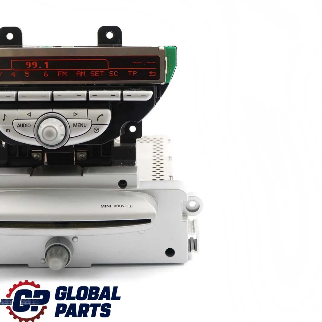 Radio Boost CD Player Head Unit to BMW MINI Cooper One R55 R56 3 with Part number 3448827 BMW MINI Cooper One R55 R56 3 Radio Boost CD Player Head Unit - SKU 3448827-3 - Part number 3448827