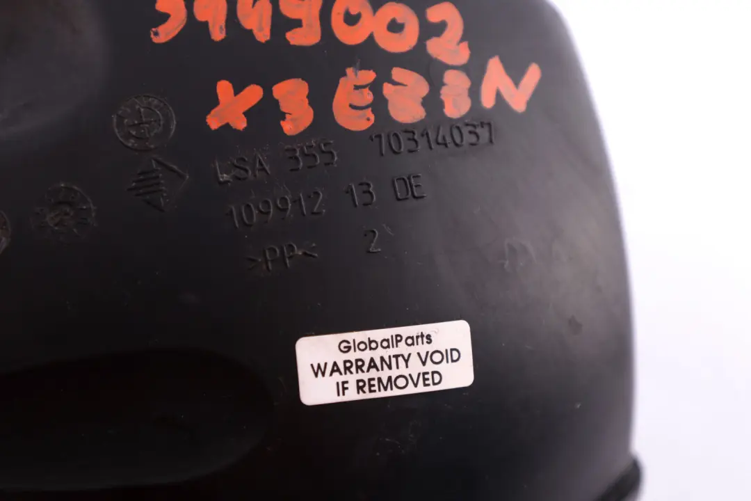 N52N Hose Intake Duct to BMW X3 Series E83 with Part number 3449002 BMW X3 Series E83 N52N Hose Intake Duct - SKU 3449002 - Part number 3449002