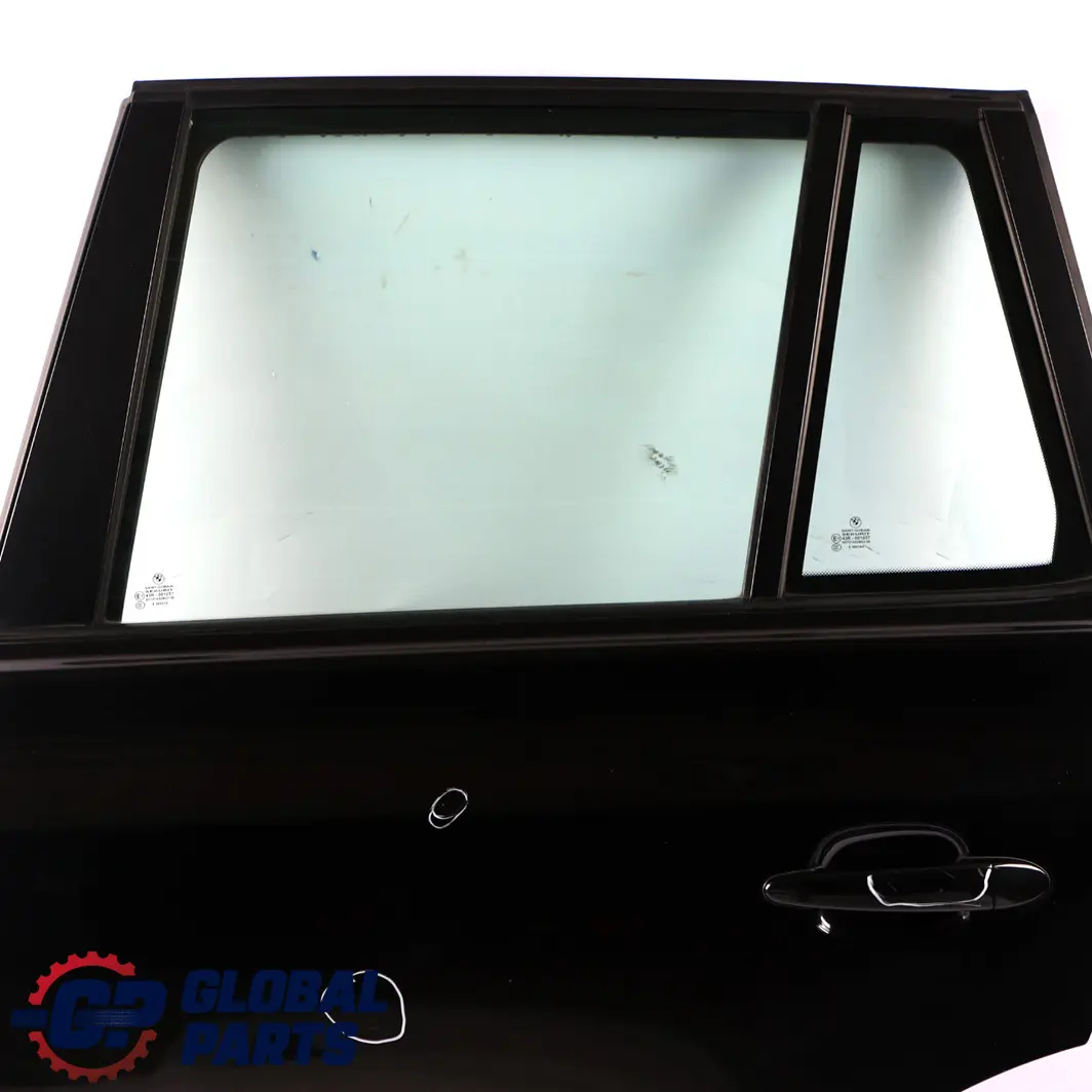 BMW X3 Series E83 Door Rear Left N/S Black Sapphire Metallic - 475 - SKU 3449337-BS5 - Part number 3449337