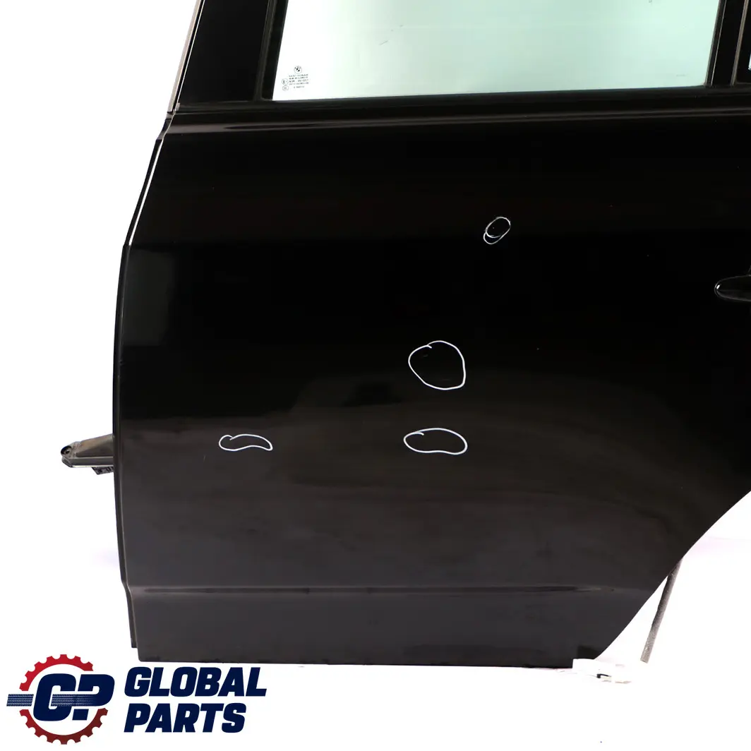 BMW X3 Series E83 Door Rear Left N/S Black Sapphire Metallic - 475 - SKU 3449337-BS5 - Part number 3449337