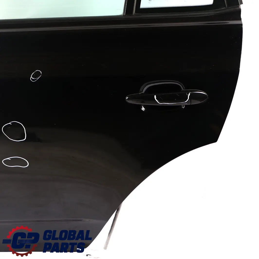 BMW X3 Series E83 Door Rear Left N/S Black Sapphire Metallic - 475 - SKU 3449337-BS5 - Part number 3449337
