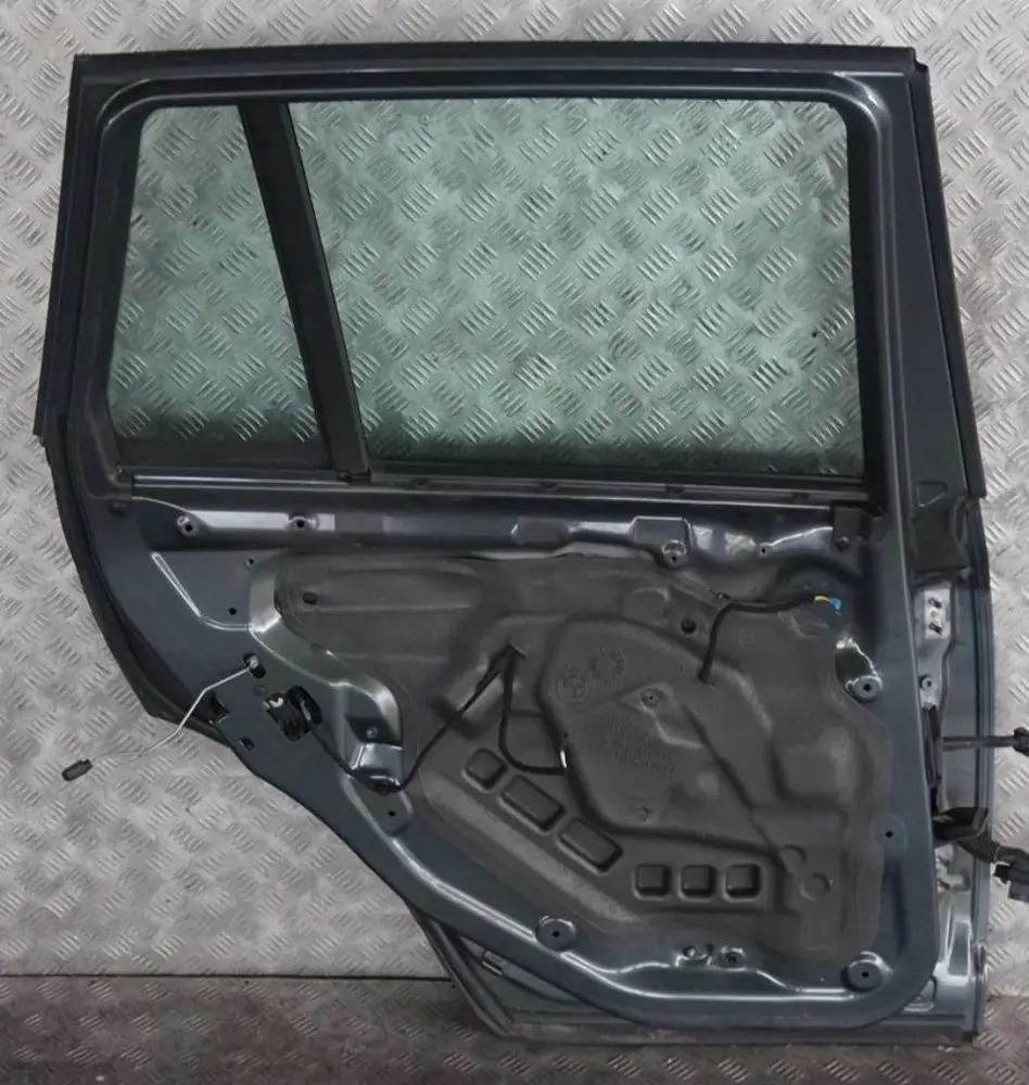 Door Rear Left N/S Highland Green Metallic - A11 to BMW X3 Series E83 with Part number 3449337 BMW X3 Series E83 Door Rear Left N/S Highland Green Metallic - A11 - SKU 3449337-HG - Part number 3449337
