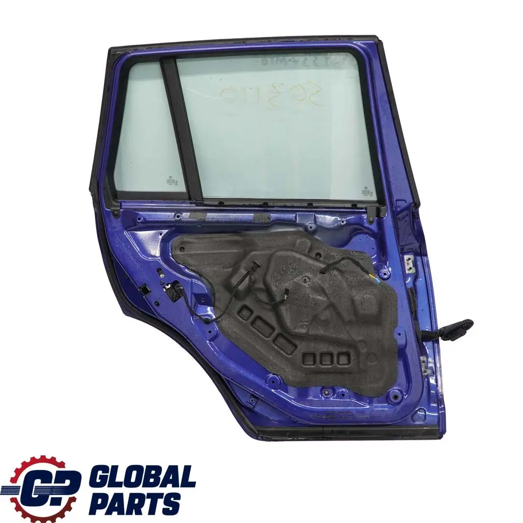 BMW X3 E83 Door Rear Left N/S Montegoblau Montego Blue Metallic - A51 - SKU 3449337-MTB2 - Part number 3449337