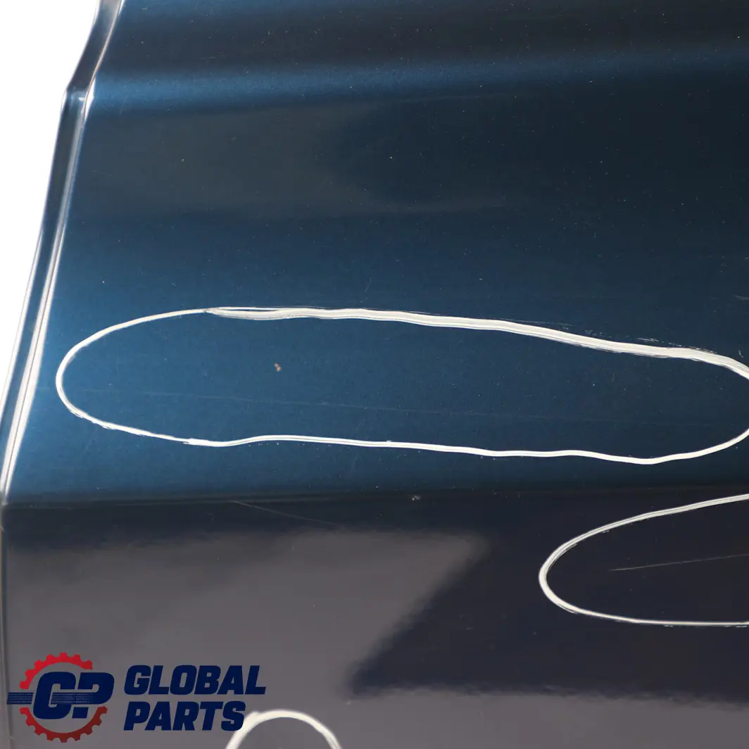 BMW X3 Series E83 Door Rear Left N/S Mysticblau Mystic Blue Metallic - A07 - SKU 3449337-MYS - Part number 3449337