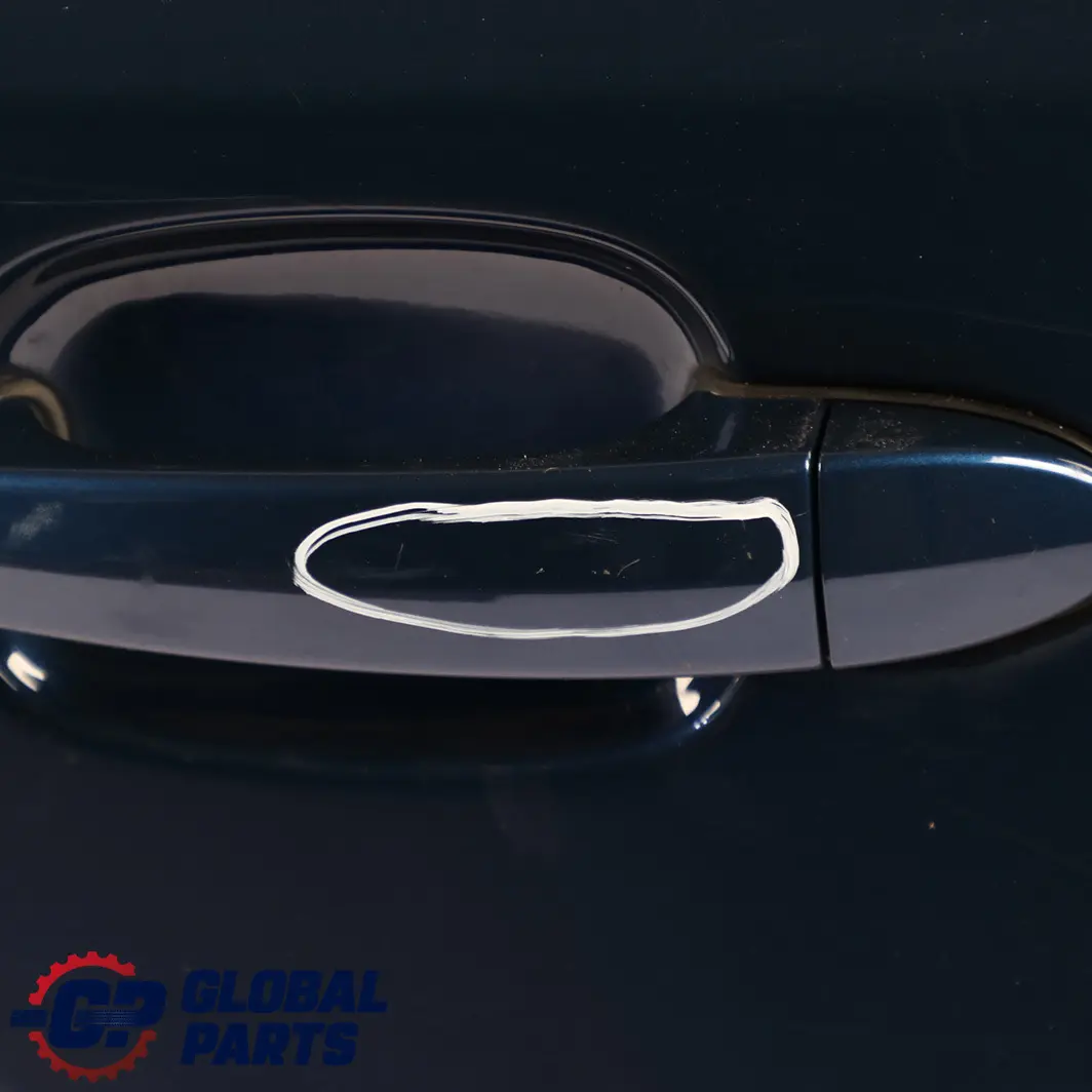 BMW X3 Series E83 Door Rear Left N/S Mysticblau Mystic Blue Metallic - A07 - SKU 3449337-MYS - Part number 3449337