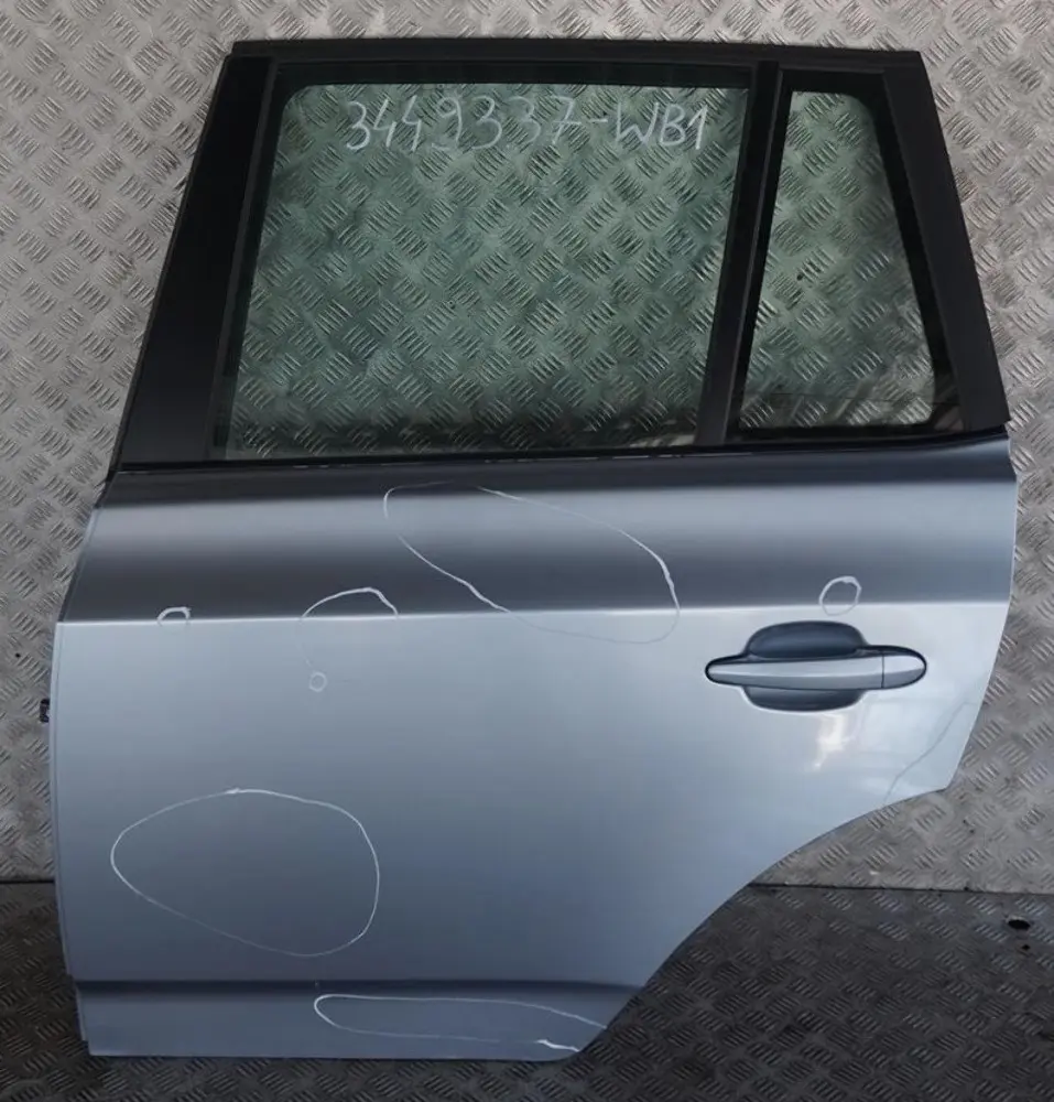 BMW X3 Series E83 Door Rear Left N/S Bluewater Blue Water Metallic - 896 - SKU 3449337-WB1 - Part number 3449337