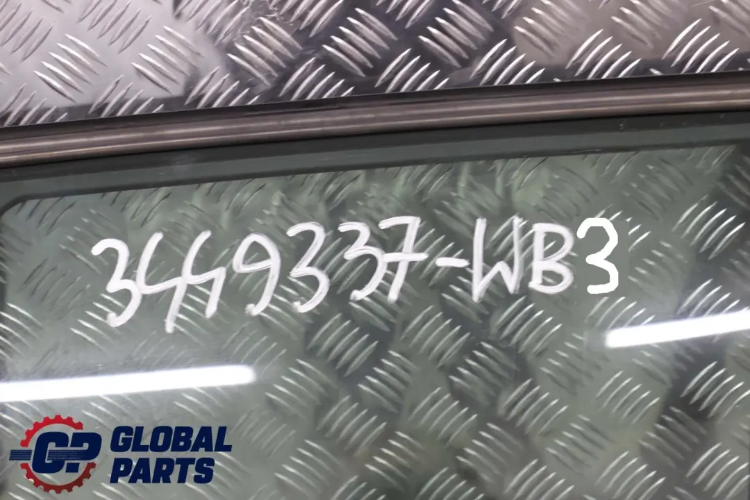 BMW X3 Serie E83 Porte Arriere Gauche Bluewater Bleu D'Eau Metallique - - SKU 3449337-WB3 - Numéro de pièce 3449337