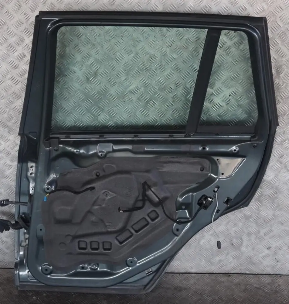Door Rear Right O/S Highland Green Metallic - A11 to BMW X3 Series E83 with Part number 3449338 BMW X3 Series E83 Door Rear Right O/S Highland Green Metallic - A11 - SKU 3449338-HG - Part number 3449338