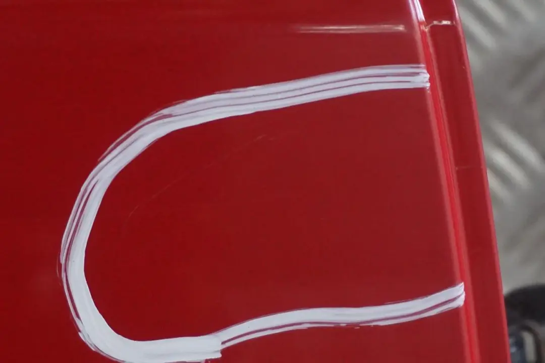 Door Rear Right O/S Karmesinrot Crimson Red - A61 to BMW X3 Series E83 with Part number 3449338 BMW X3 Series E83 Door Rear Right O/S Karmesinrot Crimson Red - A61 - SKU 3449338-KAR1 - Part number 3449338