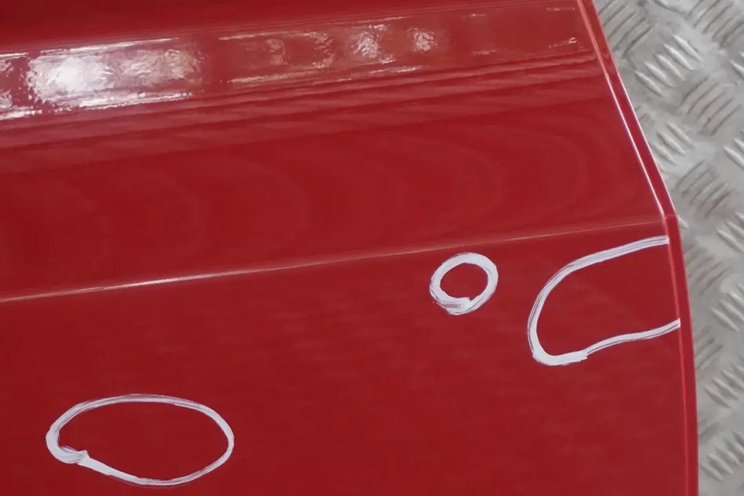 BMW X3 Series E83 Door Rear Right O/S Karmesinrot Crimson Red - A61 - SKU 3449338-KAR1 - Part number 3449338