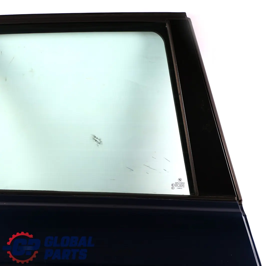 Door Rear Right O/S Mysticblau Mystic Blue Metallic - A07 to BMW X3 Series E83 with Part number 3449338 BMW X3 Series E83 Door Rear Right O/S Mysticblau Mystic Blue Metallic - A07 - SKU 3449338-MYS - Part number 3449338