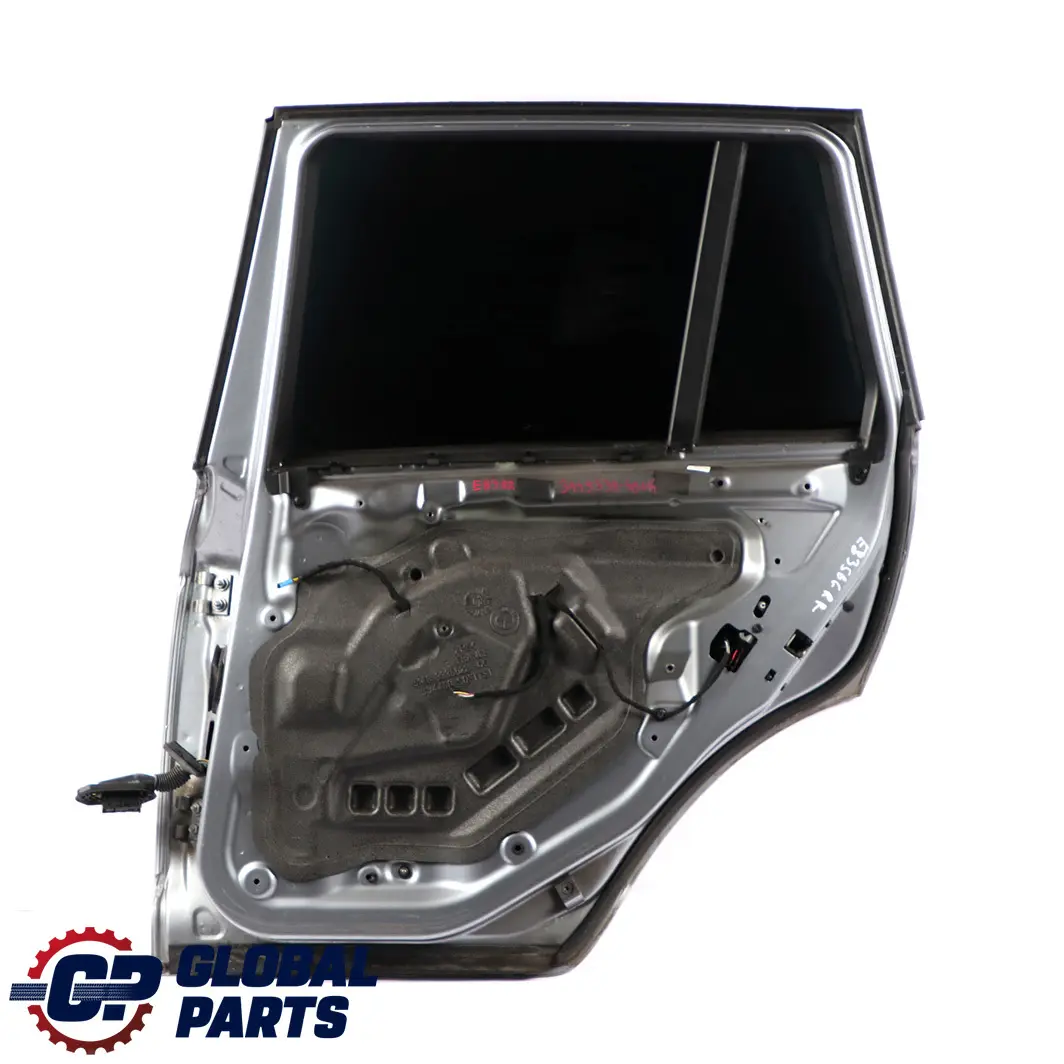 Door Rear Right O/S Silbergrau Silver Grey - A08 to BMW X3 Series E83 4 with Part number 3449338 BMW X3 Series E83 4 Door Rear Right O/S Silbergrau Silver Grey - A08 - SKU 3449338-SBG4 - Part number 3449338
