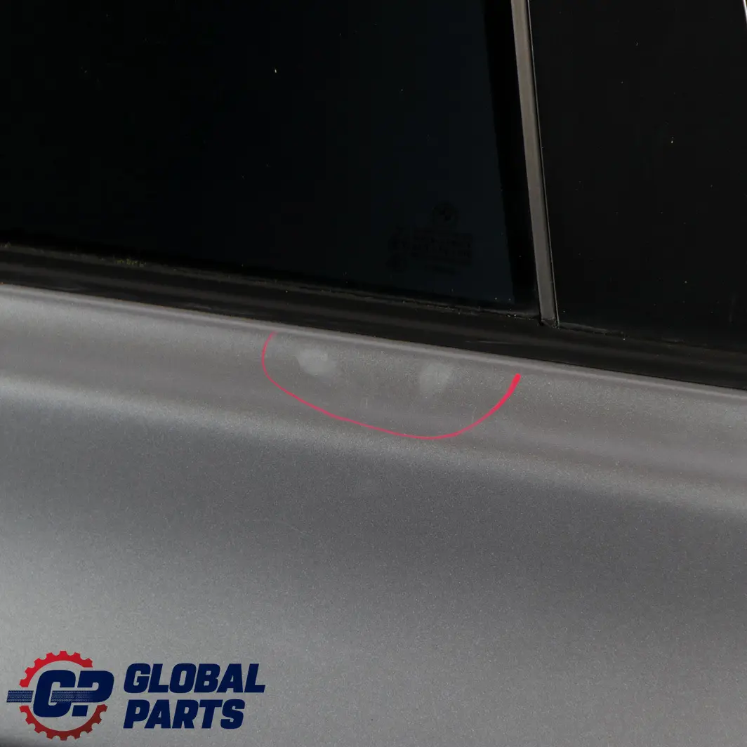 Door Rear Right O/S Silbergrau Silver Grey - A08 to BMW X3 Series E83 4 with Part number 3449338 BMW X3 Series E83 4 Door Rear Right O/S Silbergrau Silver Grey - A08 - SKU 3449338-SBG4 - Part number 3449338