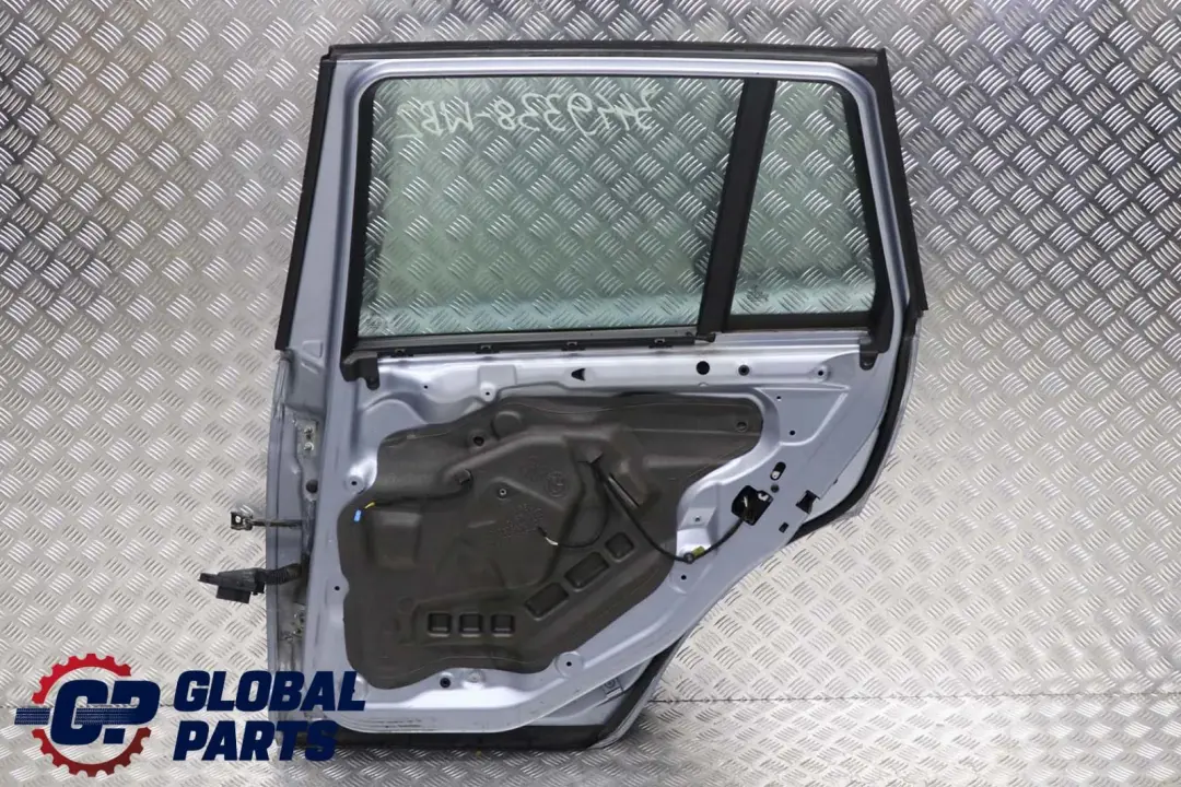 Door Rear Right O/S Bluewater Blue Water Metallic - 896 to BMW X3 Series E83 2 with Part number 3449338 BMW X3 Series E83 2 Door Rear Right O/S Bluewater Blue Water Metallic - 896 - SKU 3449338-WB2 - Part number 3449338