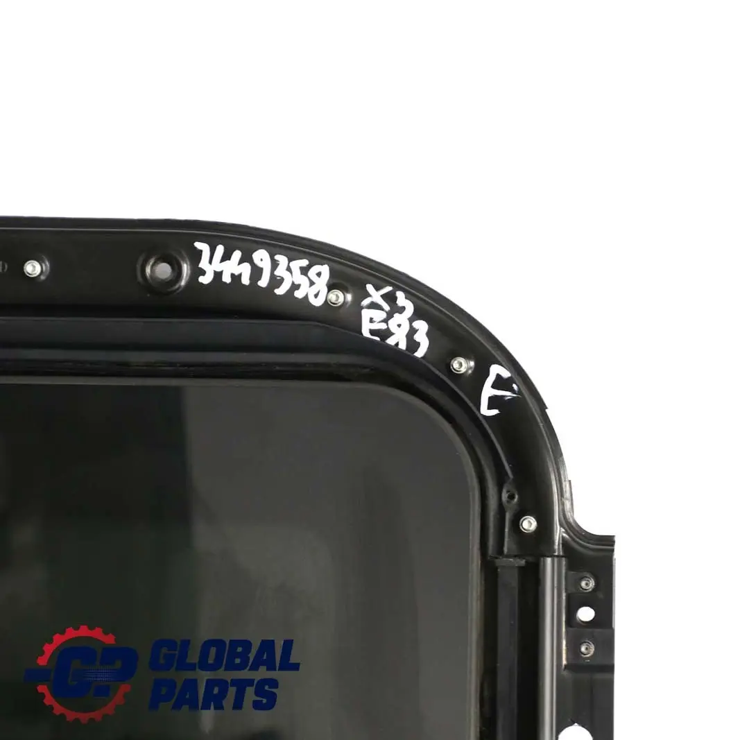BMW X3 Series E83 Panoramic Sunroof Sliding Glass Sun Roof Unit Grey - SKU 3449358 - Part number 3449358